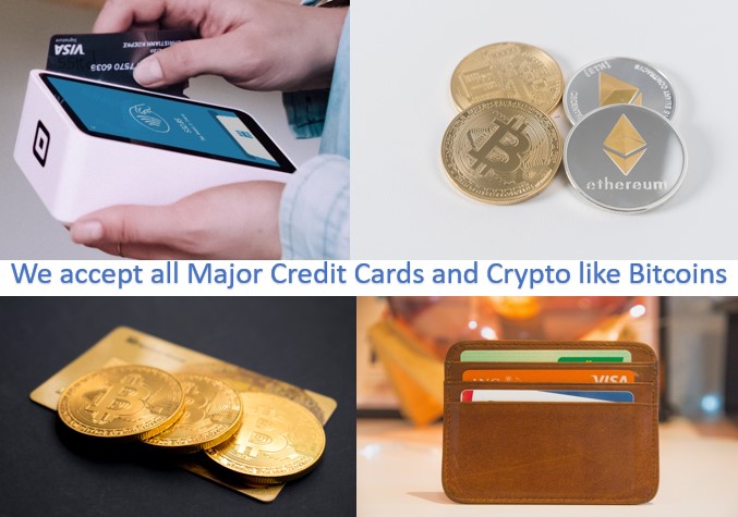 Payments accepted Bitcoin Eth Crypto and Cards Smile Specialist Centre Dentistry UK